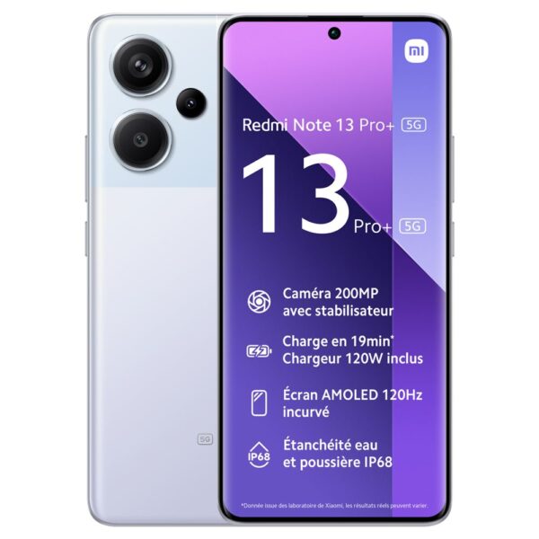 Xiaomi Redmi Note 13 Pro+ 5G 6.67" Double SIM 256 Go