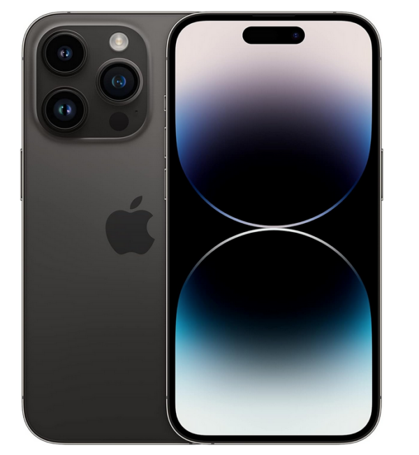 iPhone 14 Pro, 128 Go, Noir